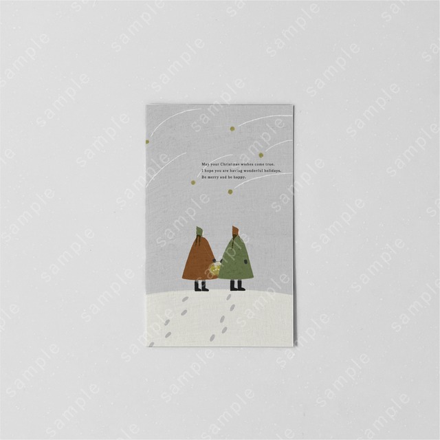[design.003] ショップカード・クリスマス
