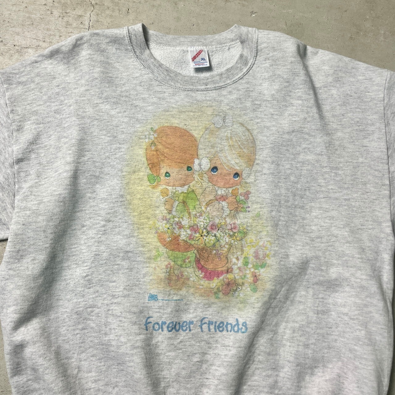 90年代 USA製 JERZEES プリントスウェットシャツ メンズXL古着 90s 