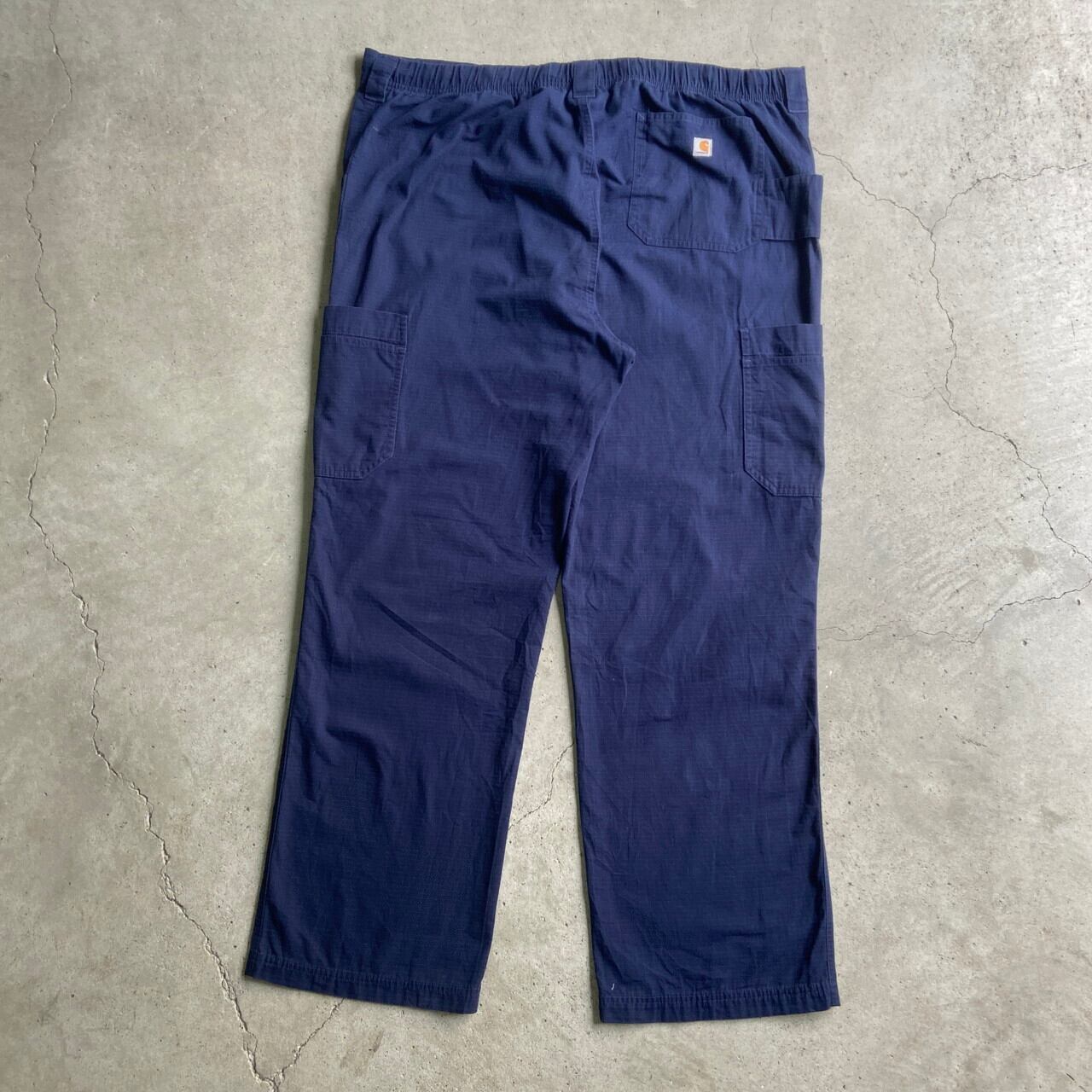 希少　カーハート　コーデュロイ　イージーパンツ　ネイビー　XL FLINT PANT コーデュロイイージーパンツ-カーハート ダブルアイピー