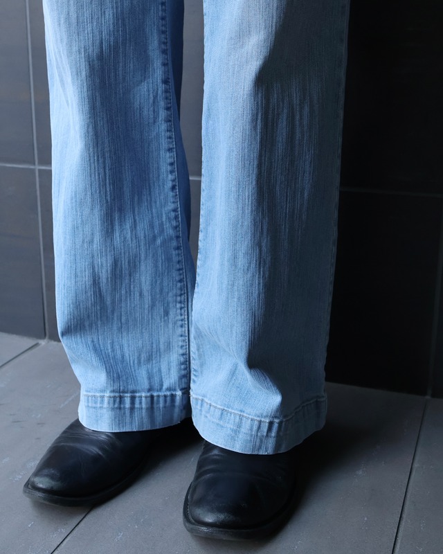 Regular Straight Denim Pants