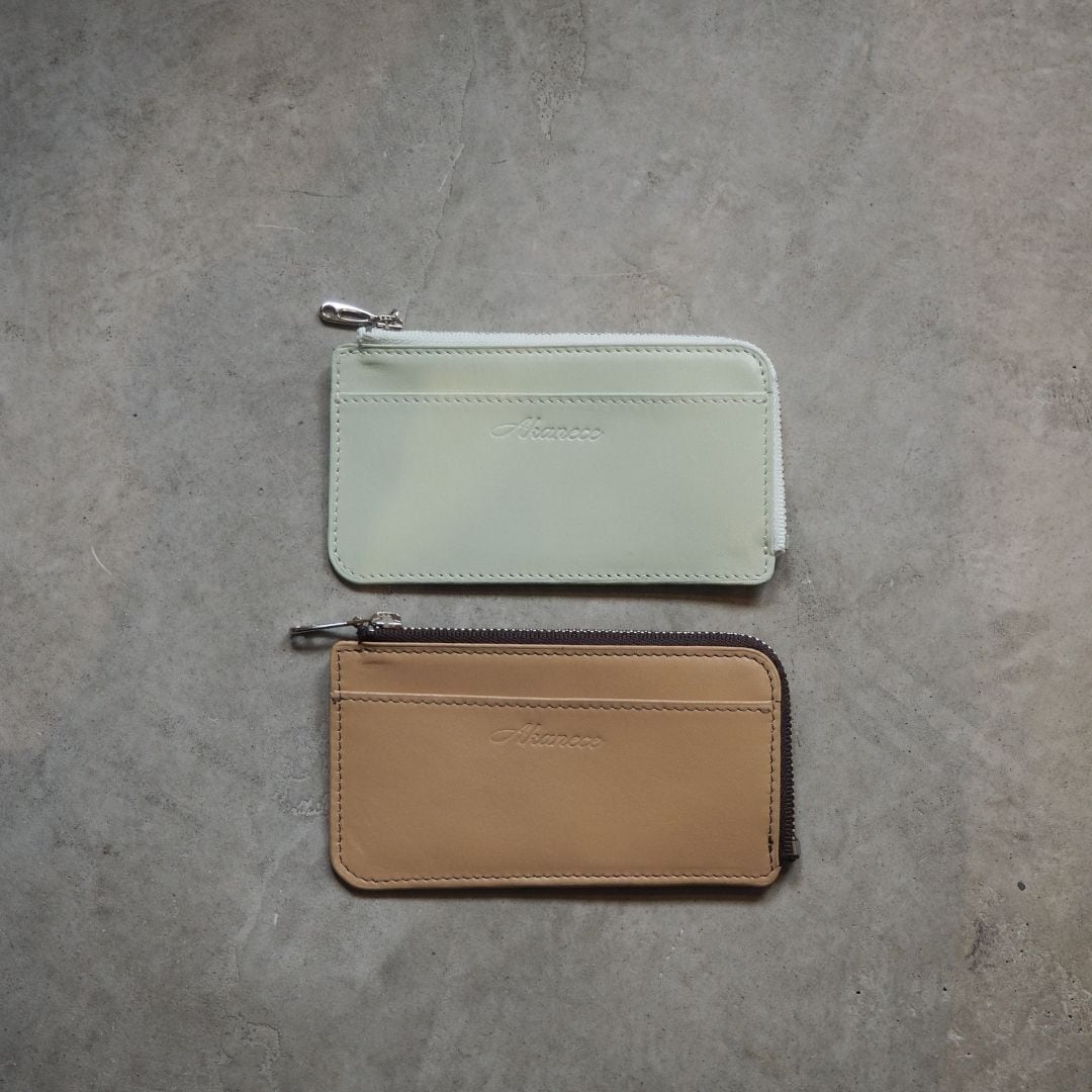 本革L字ファスナーフラグメントケース〈Leather Fragment case