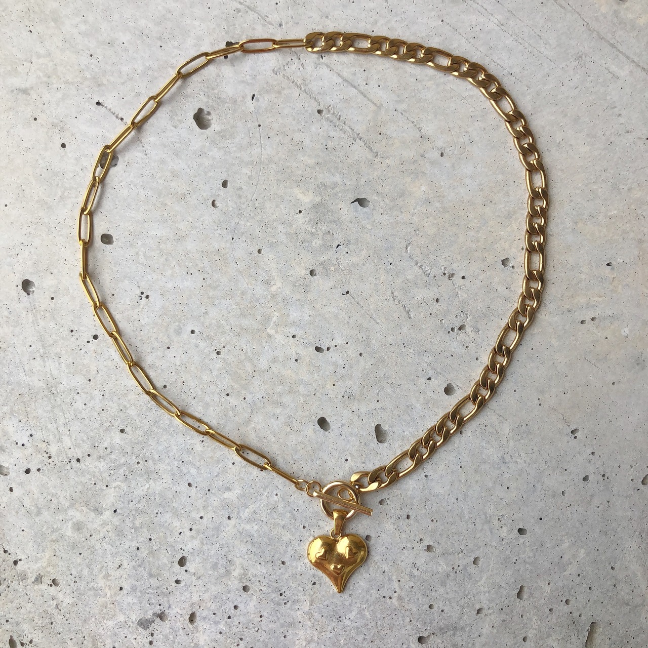 ハート　マンテルネックレス ［GSN017］