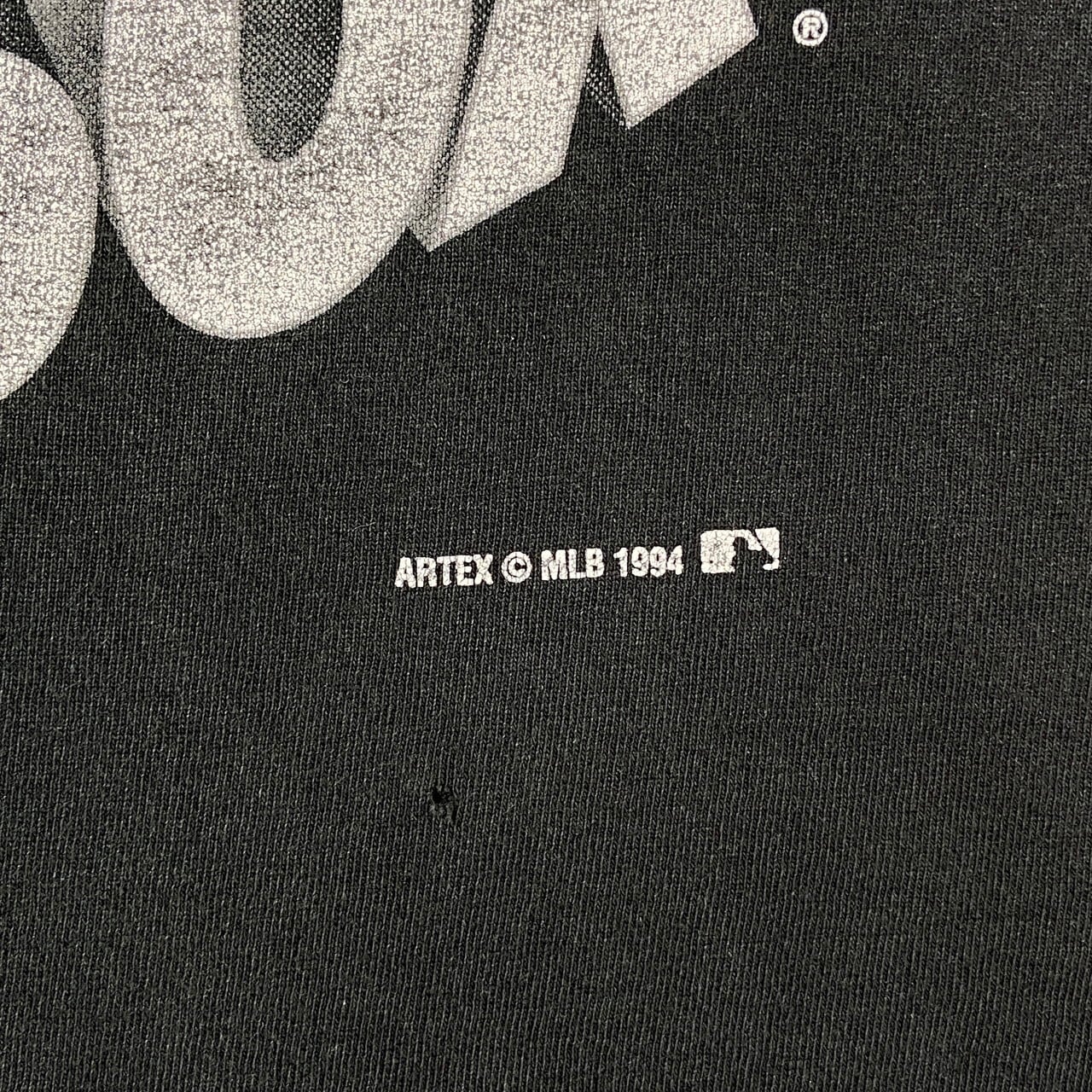90年代 USA製 MLB CHICAGO WHITE SOX チームロゴ プリントTシャツ