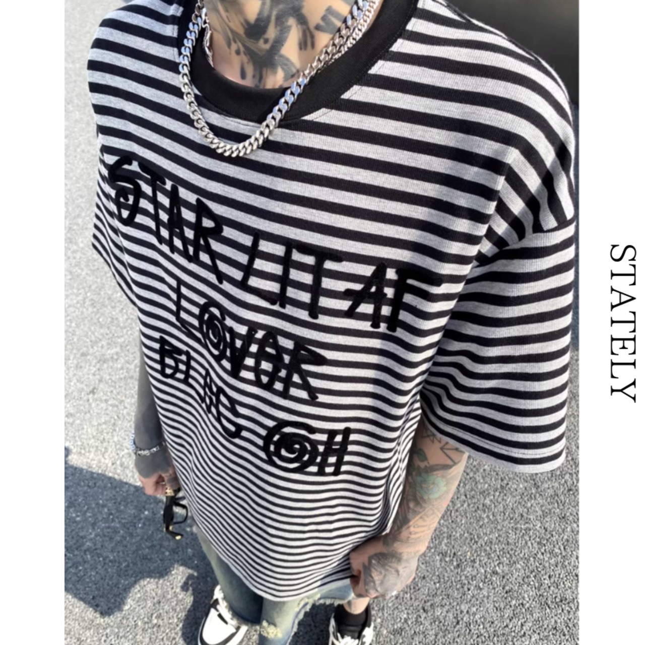 Border Graffiti ボーダーTee_T305・画像8