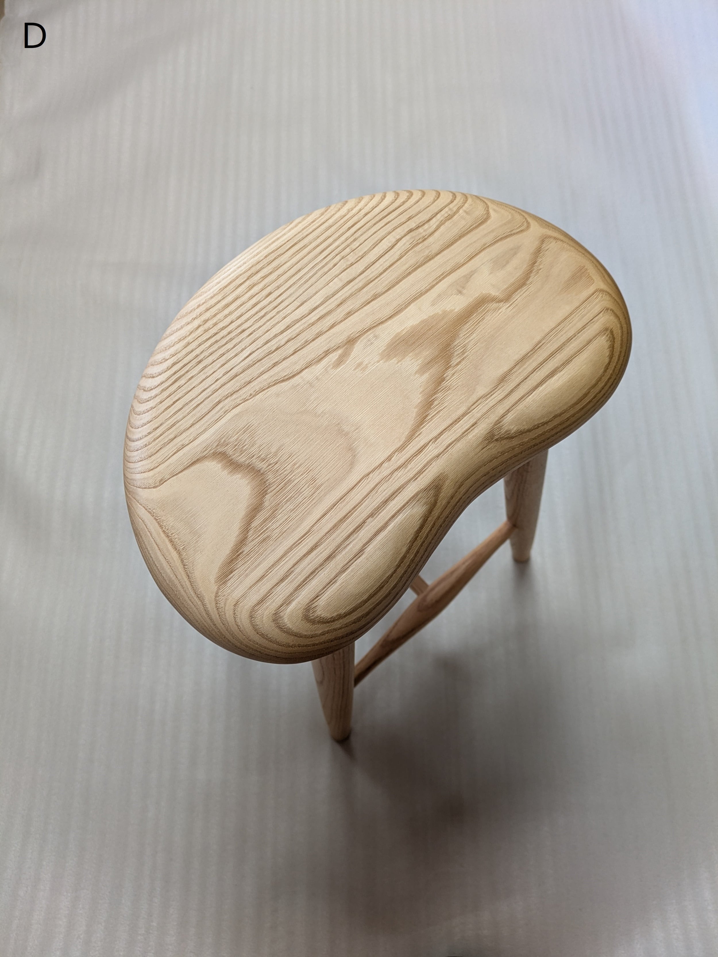 キッチンスツール クリ Kitchen stool - Chestnut | 飛騨高山 家具工房