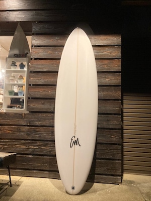 A39 Surfboards  MID 6'8'' Single+Stabi 　Clear 送料込み