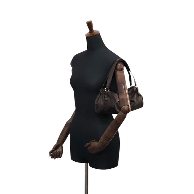 LOEWE ロエベ トートバッグ ブラウン アナグラム ナッパレザー ホーボーバッグ vintage ヴィンテージ オールド mcgv5x