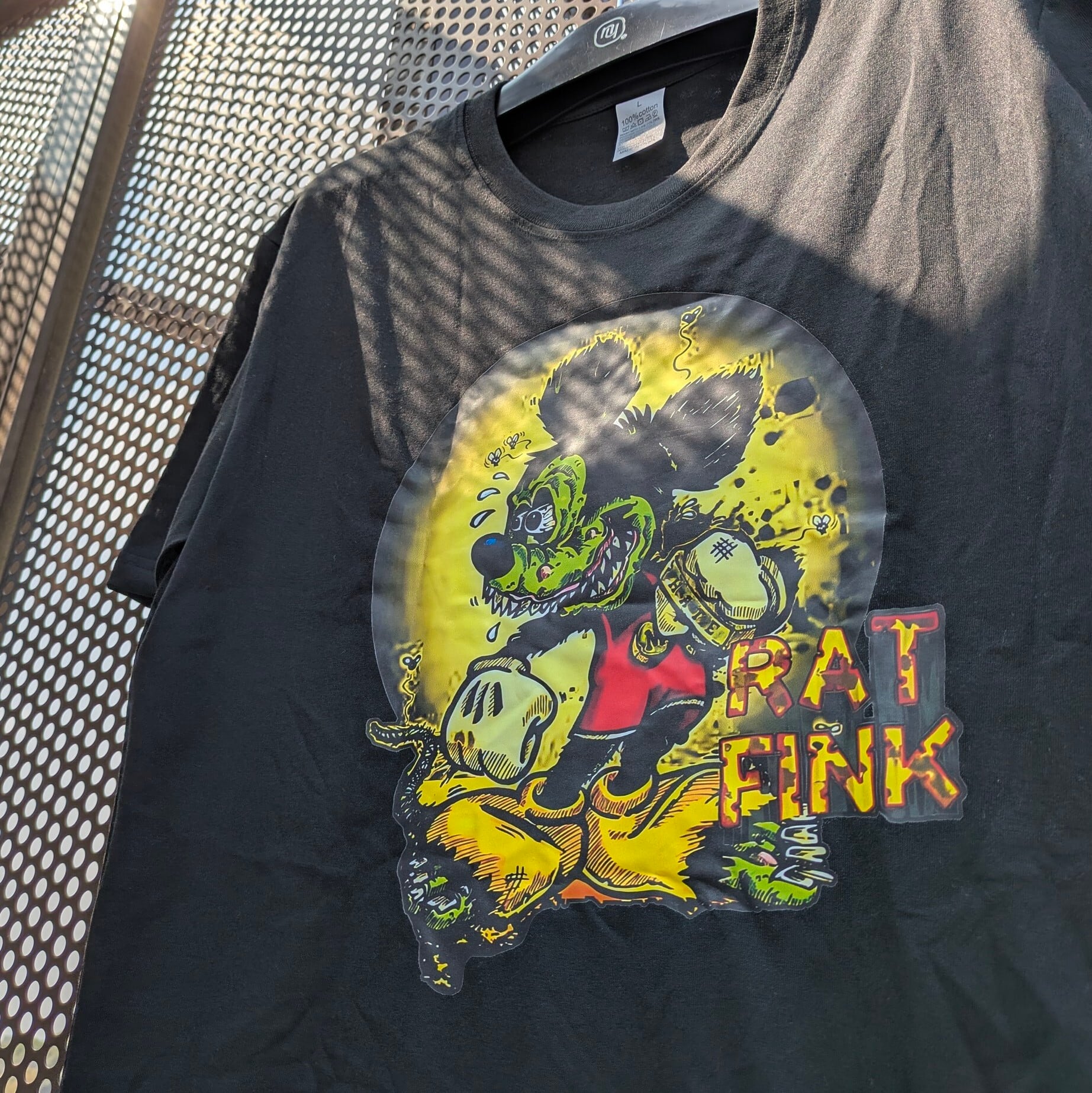 【 RATFINK（ ラットフィンク ) 】ミッ◯ーパロT / Tシャツ / BLACK〚アメリカン雑貨 アメトイ〛