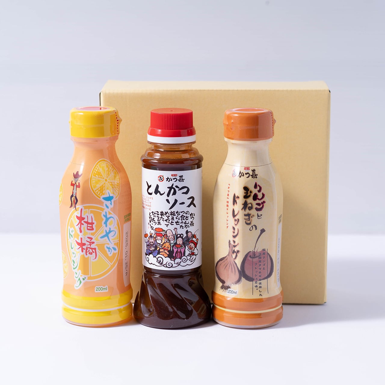 とんかつソース様 リクエスト 2点 まとめ商品 ドレッシング・とんかつソース3本セット | つじのフードサービス