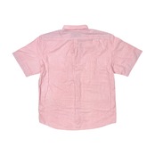 NEWYORKER ニューヨーカー ストライプ ボタンダウン 半袖シャツ XL/ピンク