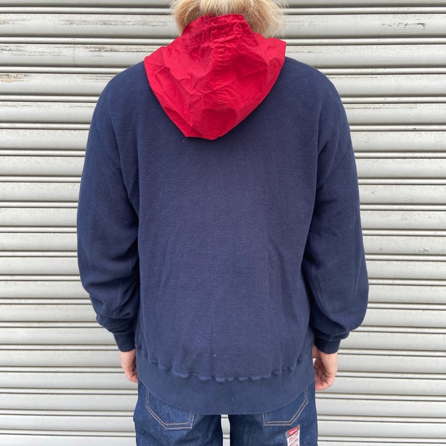 90s POLOSPORT ラルフローレン コットンジップパーカー 香港製 L