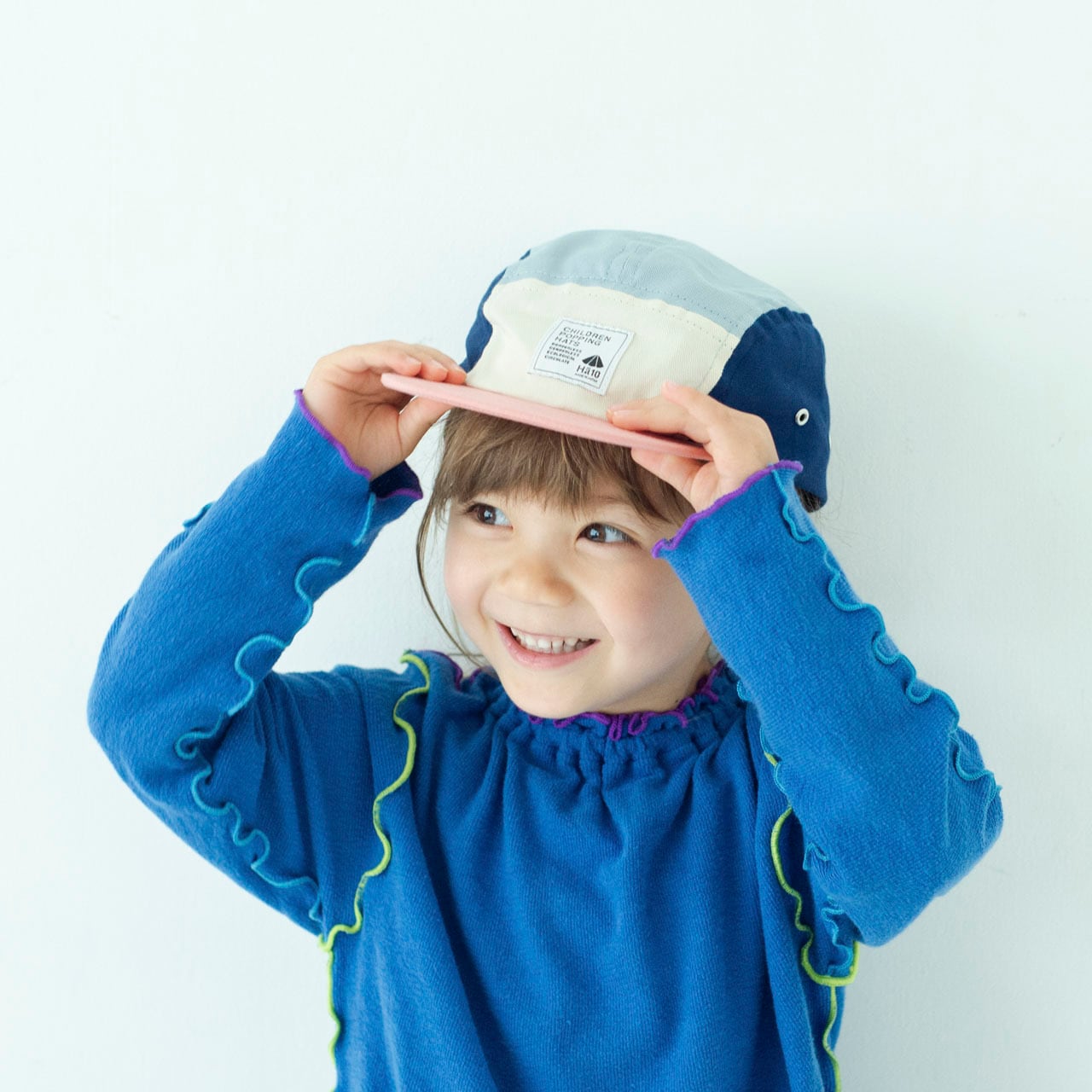 ジェットキャップ【マルチピンク】ブランド 子供帽子 赤ちゃん帽子