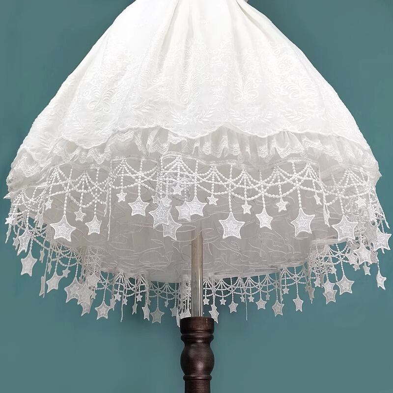 サブカル 服 地雷系 通販 パニエ 四層 星 ゆめかわ ロリィタ lolita おしゃれ増し ろりーた 服