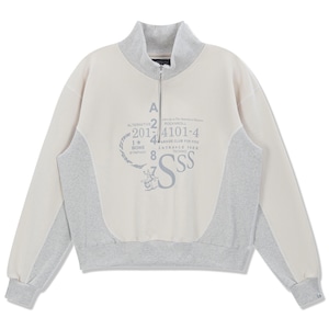 [ JOEGUSH ] Half-zip Sweatshirt (White/Ivory) 正規品 韓国ブランド 韓国代行 韓国通販 韓国ファッション パーカー