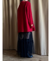 STUDIO WEST floral embroidery jacket-4489-1