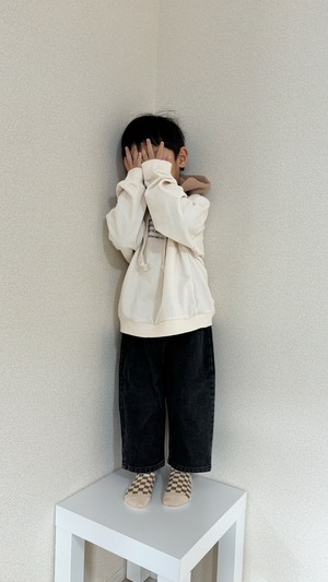 （即納）churros / lettering hoodie