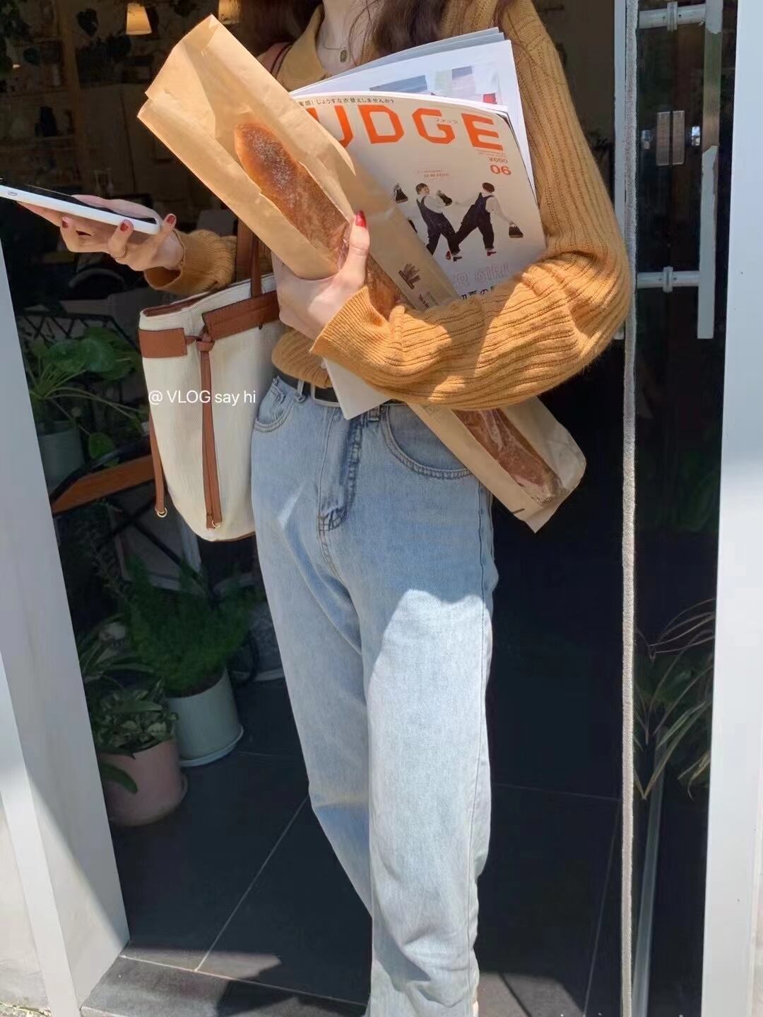 シアーシャツ風ニット　AJ2085-762