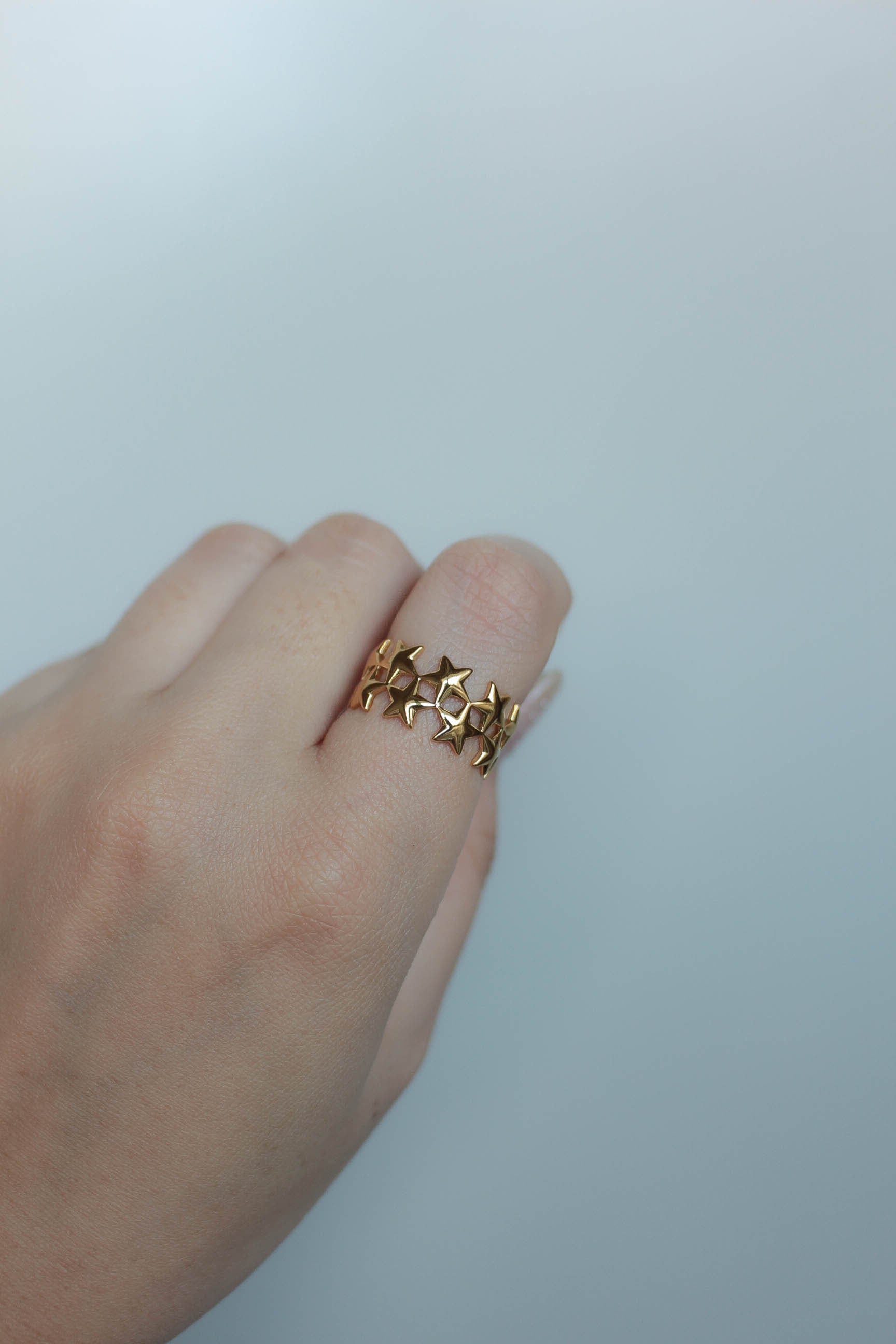 Star Layer Open Ring