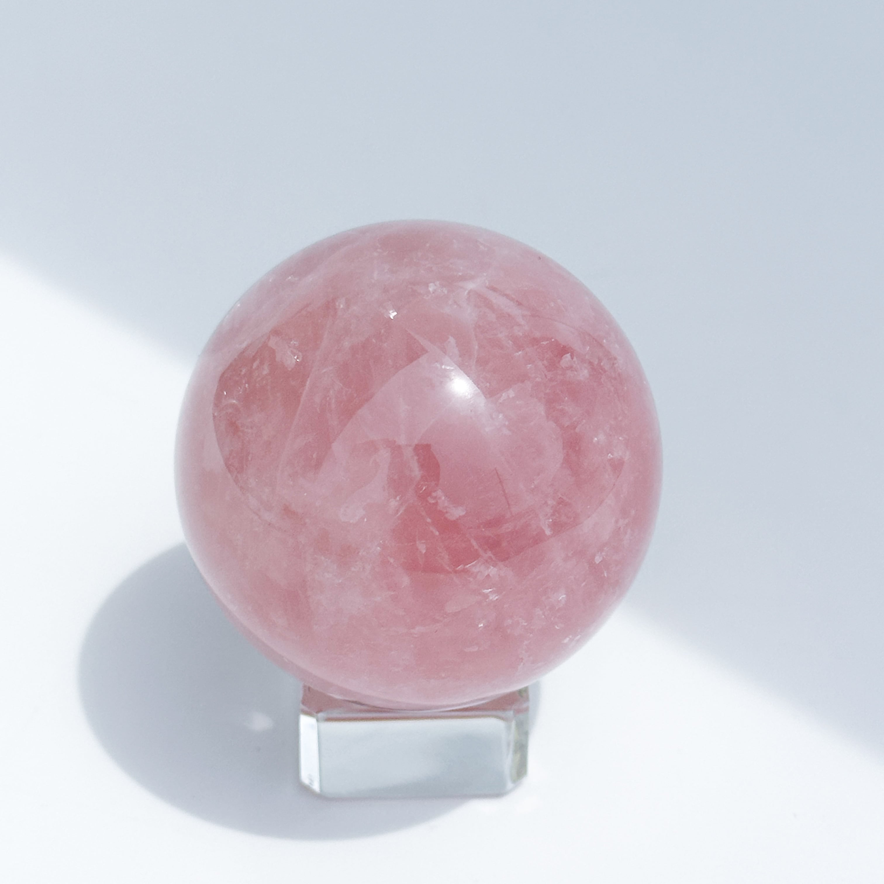 スターローズクォーツ スフィア22◇Rose Quartz◇天然石・鉱物