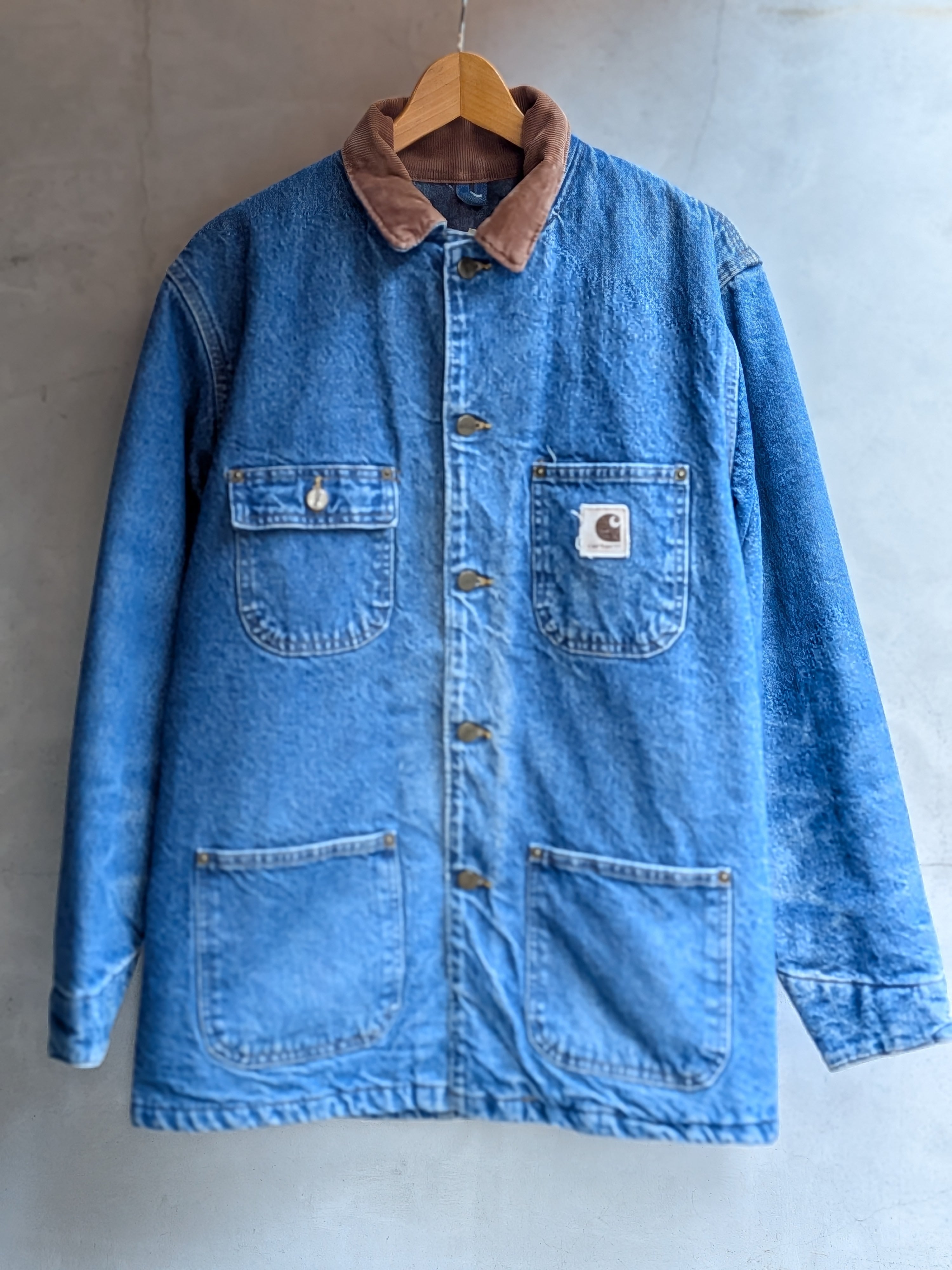 CARHARTT MICHIGAN DENIM CHORE COAT