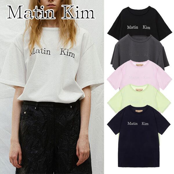 Matin Kim MATIN KIM LOGO T-SHIRT WM1514 マーティンキム Tシャツ ...