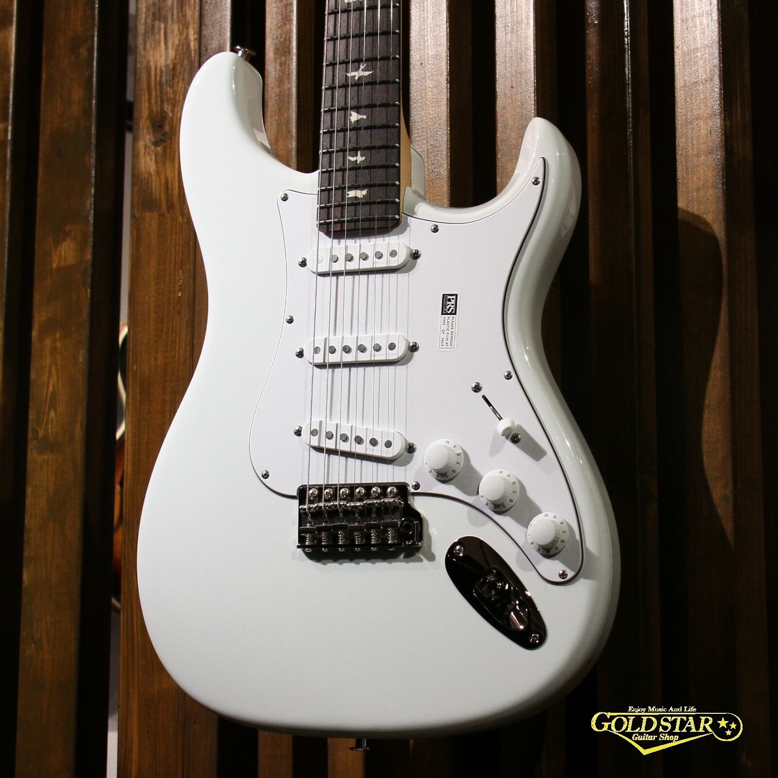 フーチーズで調整済みPRS SE SILVER 鈍 SKY ジョンメイヤーUSED品
