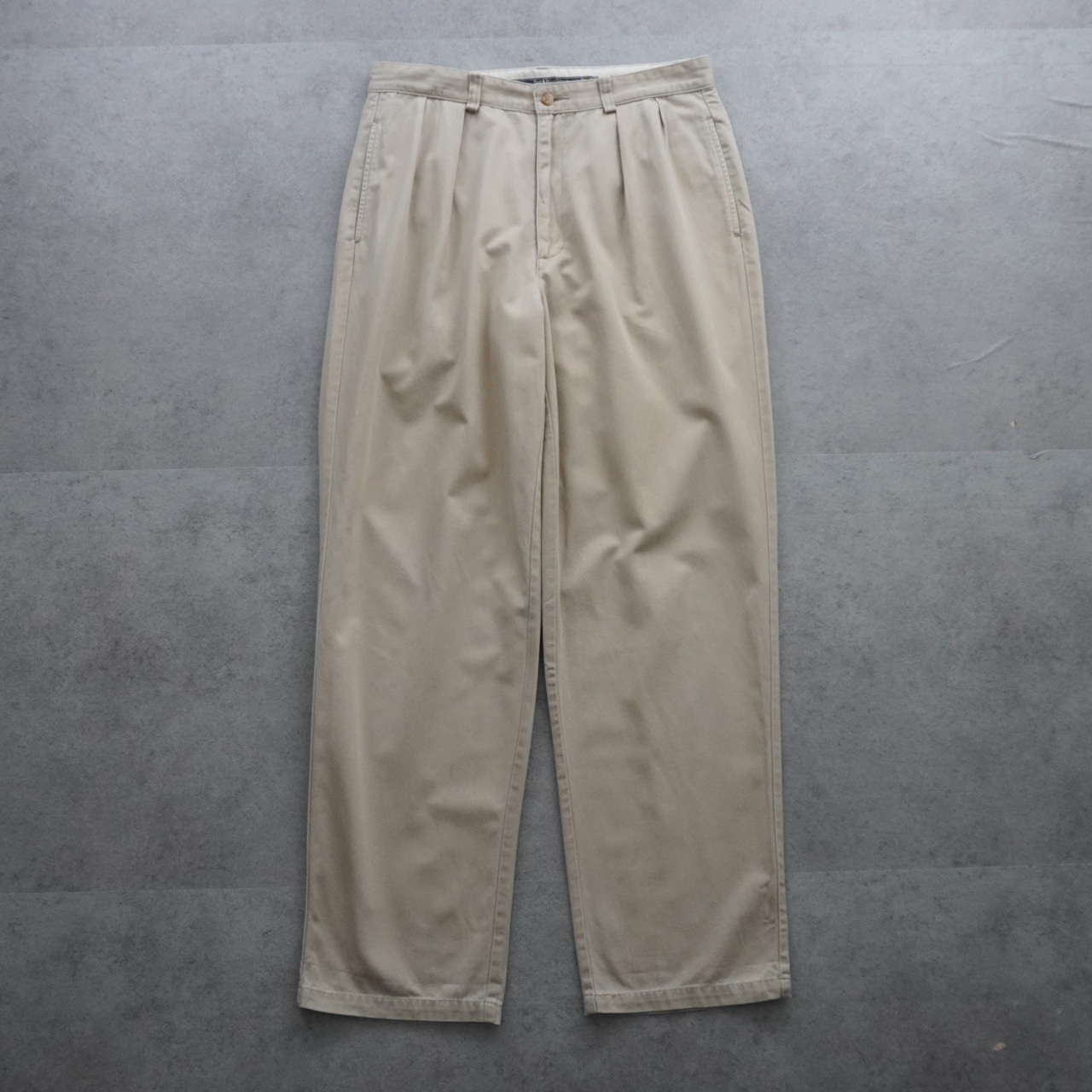 90s Polo by Ralph Lauren POLO CHINO ANDREW beige [W31.5L30.5相当] 古着 - 2