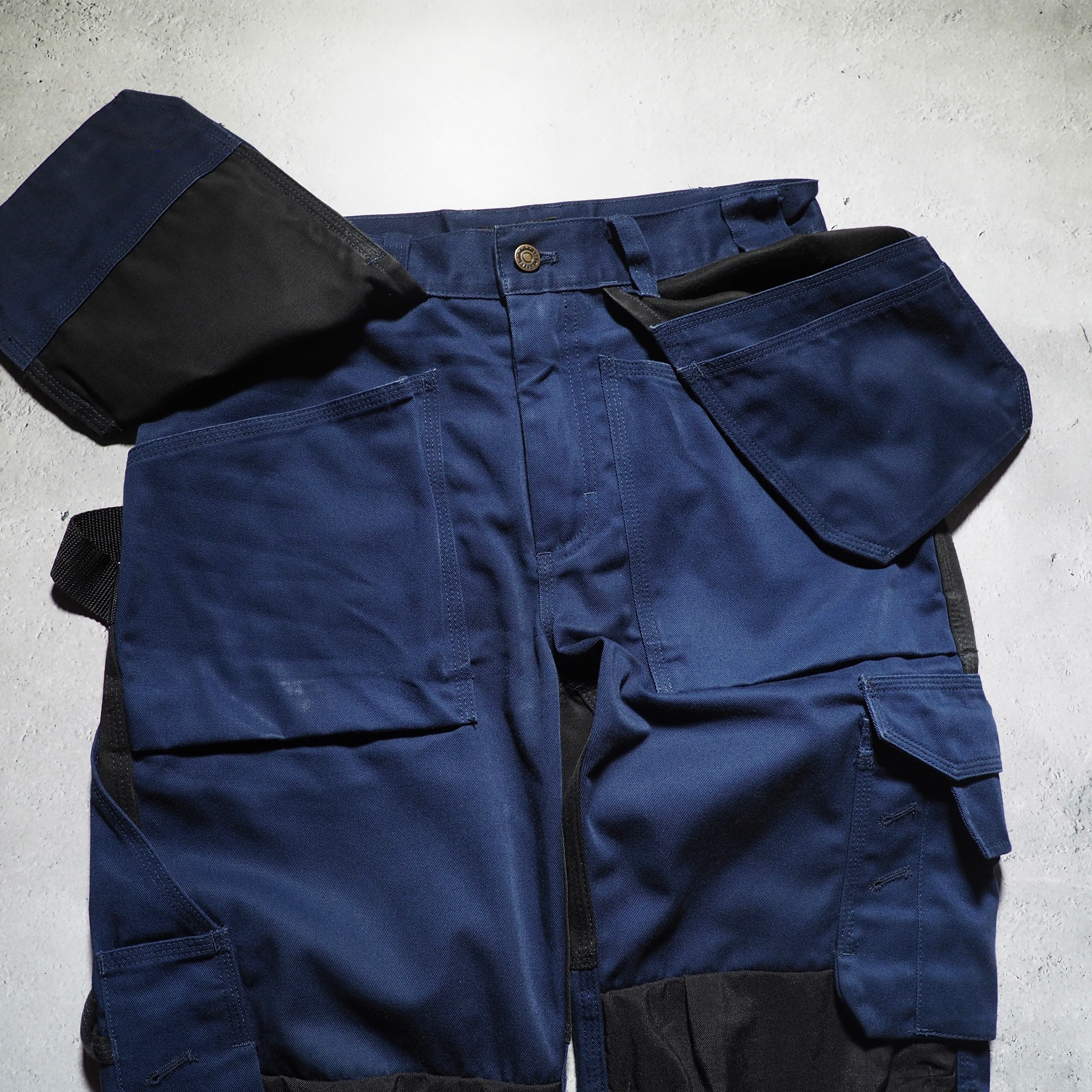 Mulch flap Pockets Design vintage gimmick work pants