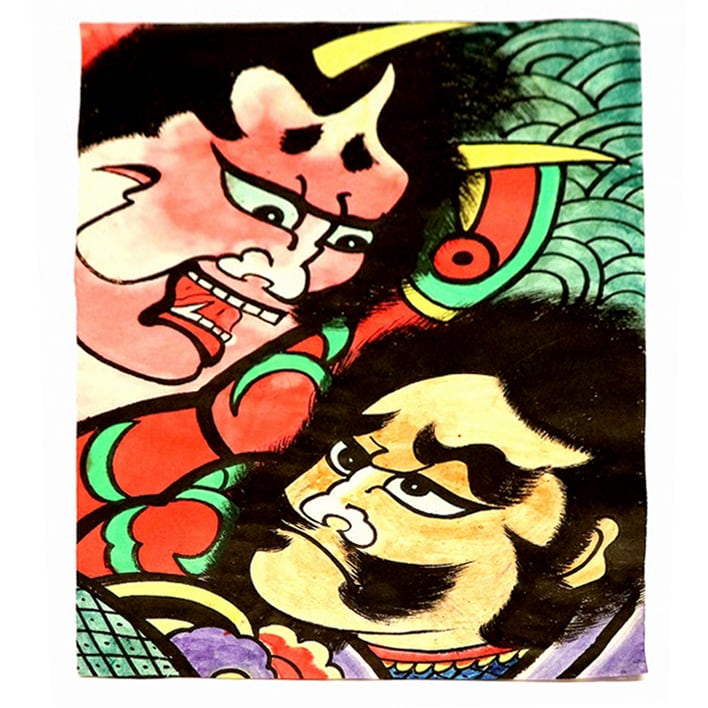 津軽凧絵・ねぷた・ねぶた・No.200118-068・梱包サイズ60 | リサイクル