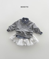韓国子供服 / BONITO / 26Autumn / チェック柄シャツ / 秋服 *12M~JM *
