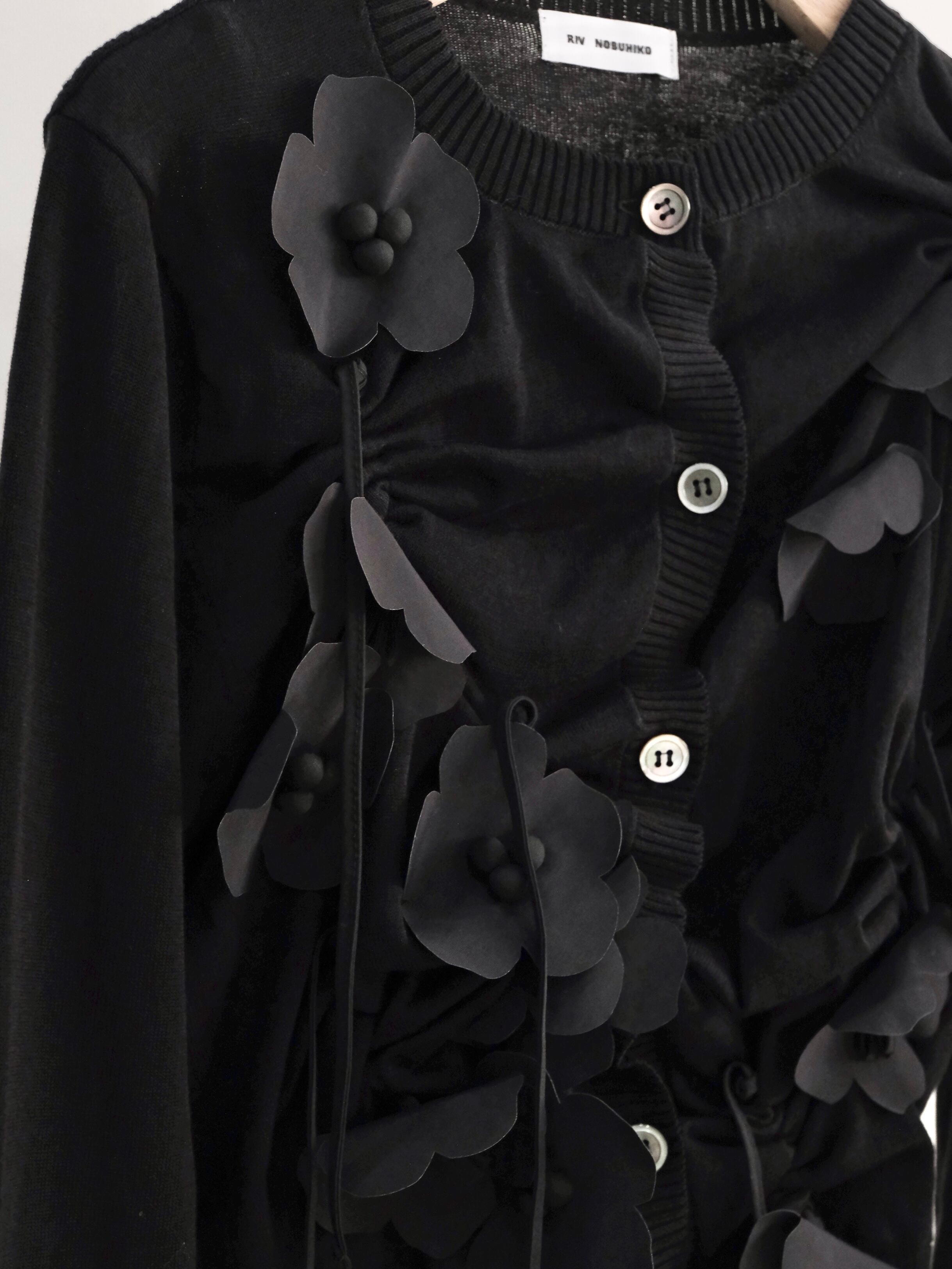 RIV NOBUHIKO】POPPY FLOWER CARDIGAN | TOLMA.