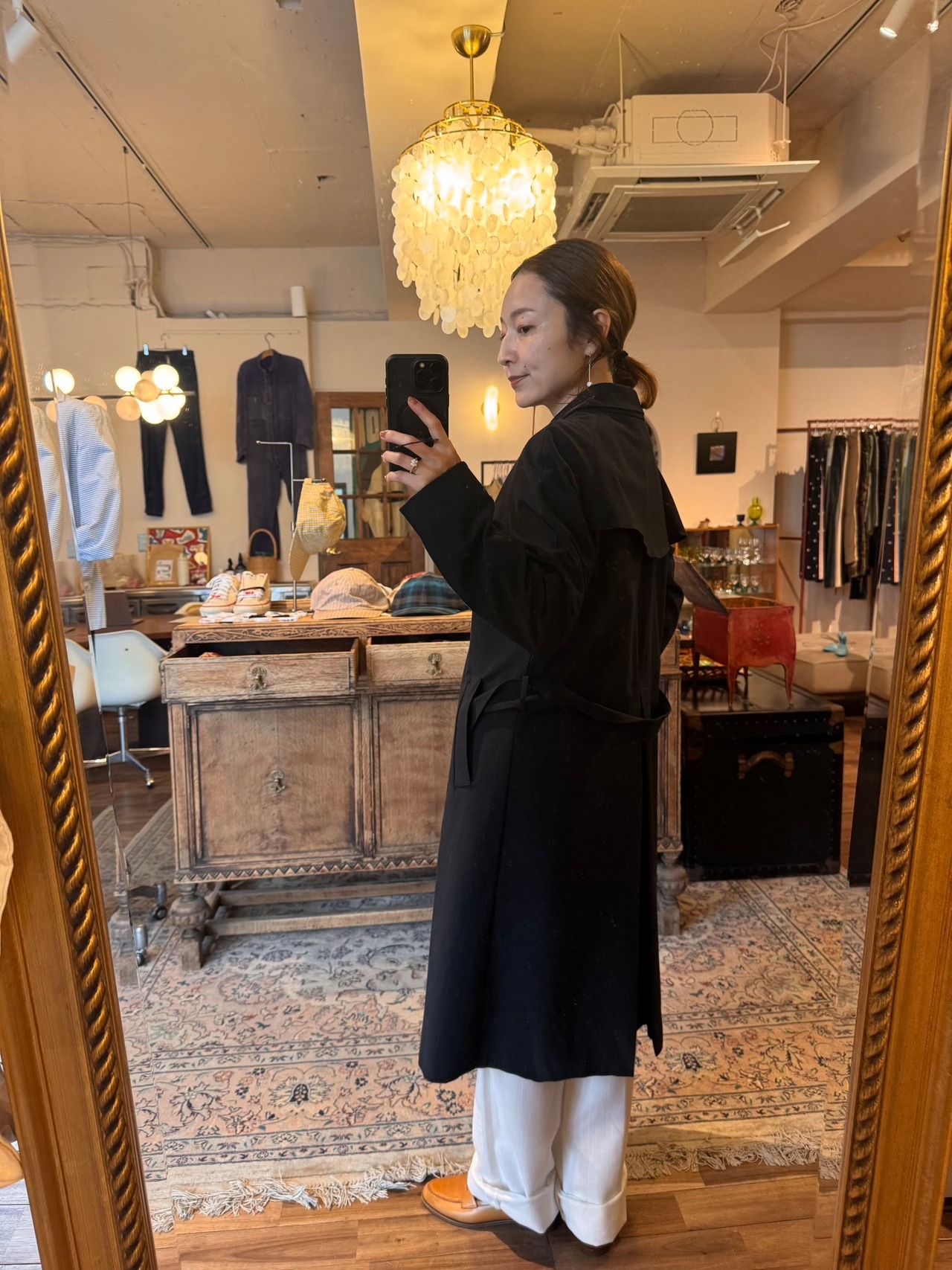 【最高級コレクションライン】BURBERRY PRORSUM ネイビートレンチコート