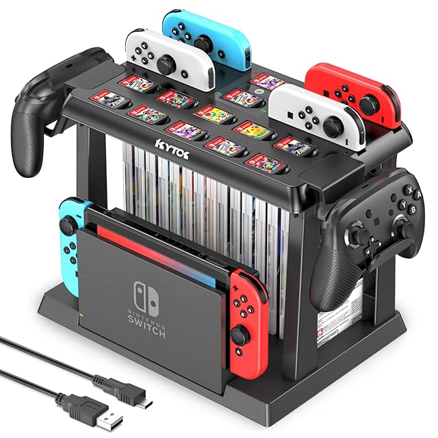 NEWDERY 2in1 Switch 2 Pro用 充電器 Switch 2用 Joy-con 充電スタンド