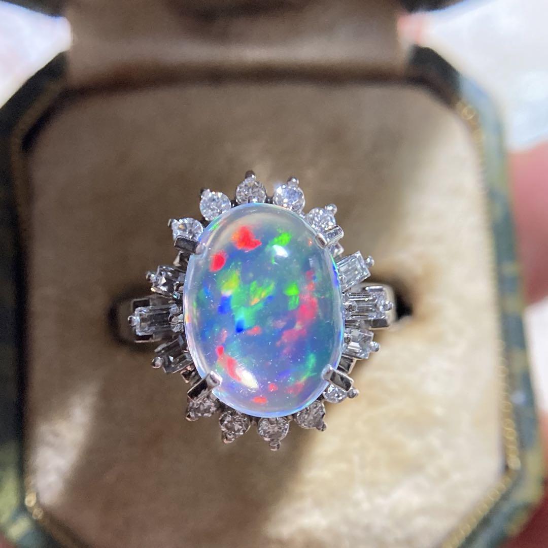 三越ブランド　非加熱スリランカ産ブルーサファイア クラスターリング 4.68ct 三越ブランド 非加熱スリランカ産ブルーサファイア クラスターリング