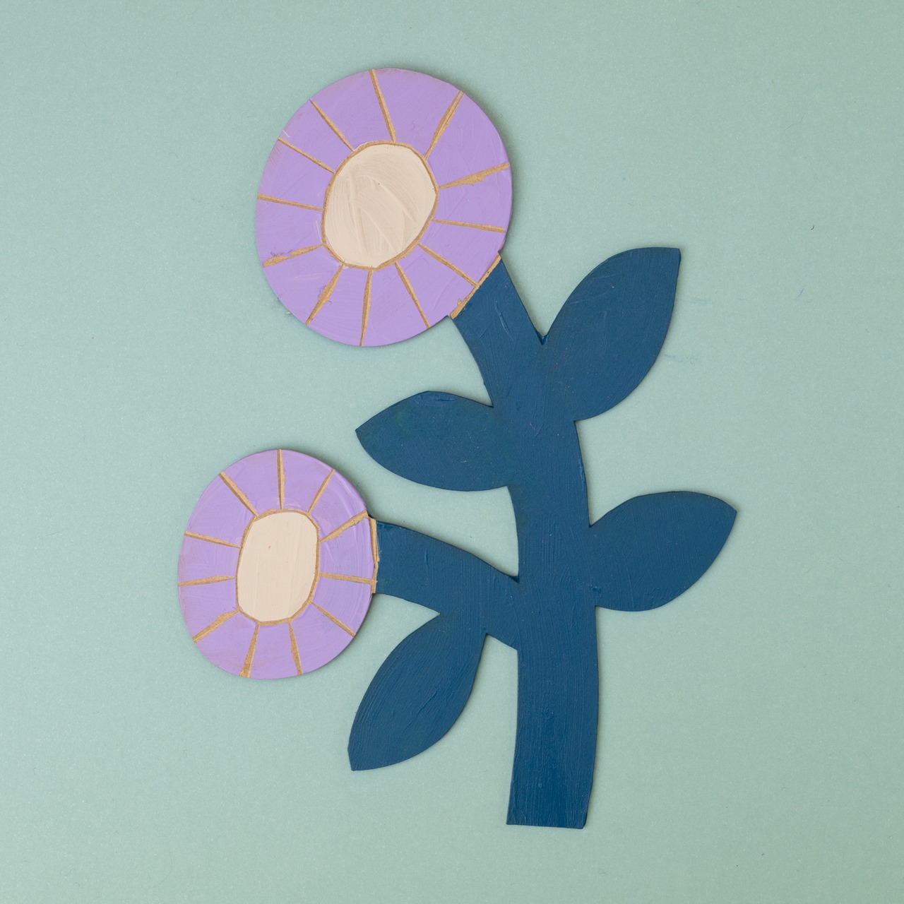 < あきやまりか > 木製パネル作品 - 41