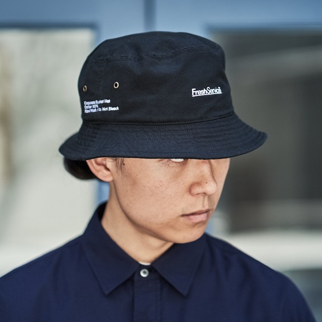 【FreshService(フレッシュサービス)】CORPORATE BUCKET HAT（FSP241-90031B）