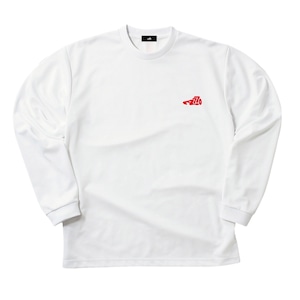 Logo dry Long T-shirt “重複” /  white