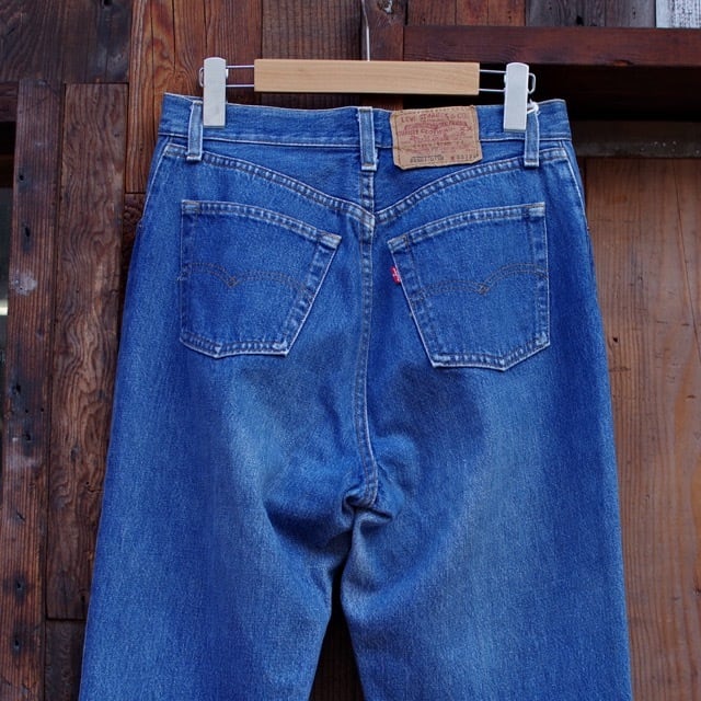 1980s Levi's 26501 0118 Womens Denim Pants Made in USA 実寸 1980s Levi's 26501 0118 Womens Denim Pants Made in USA 実寸