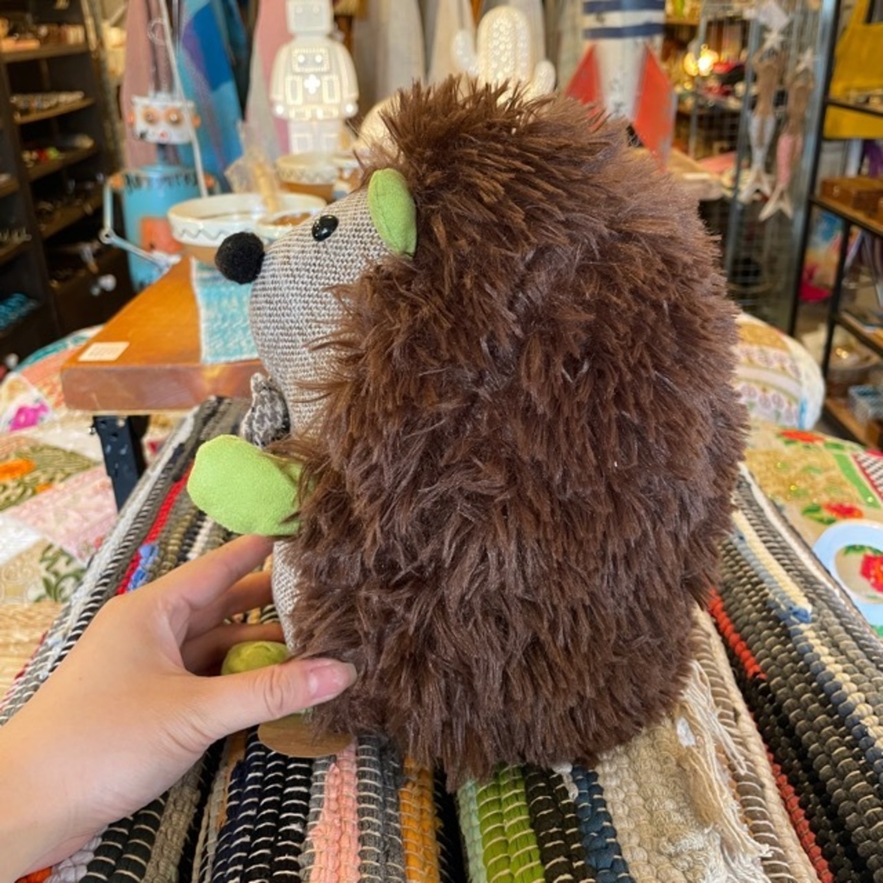 DULTON　ダルトン　ドアストッパー　ヘッジホッグ　DOOR STOPPERPIG　ぬいぐるみ　ハリネズミ　ギフト　インテリア雑貨　アニマル　ブックエンド