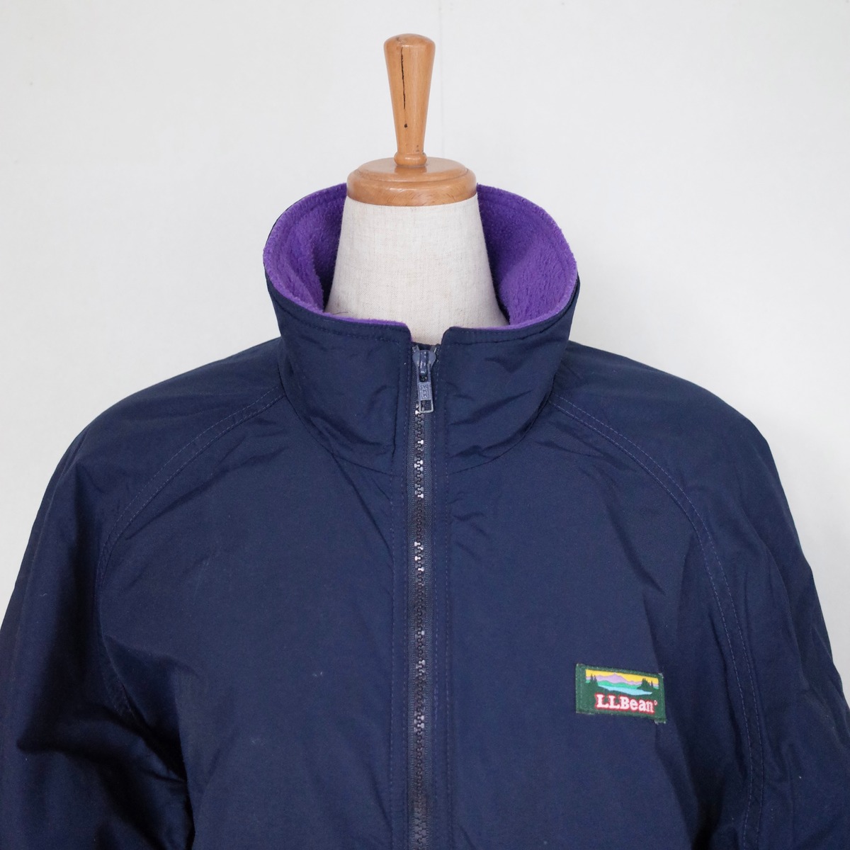 90s L.L.Bean warm up jacket | port