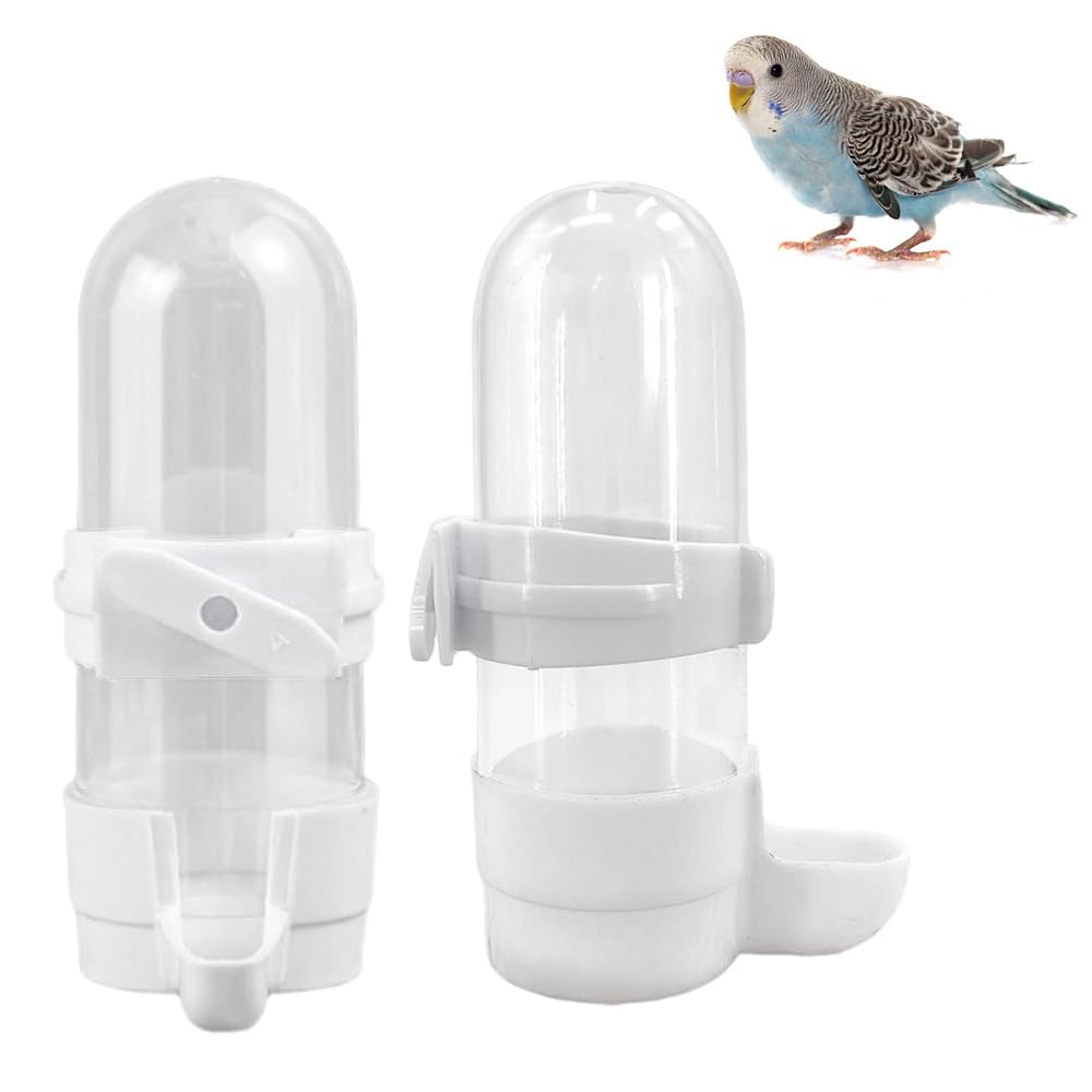 食器・餌やり・水やり用品 yoshi 在庫セール】YBGGJO 鳥 水入れ 餌入れ 90ml 2個入り 給水器 給餌器