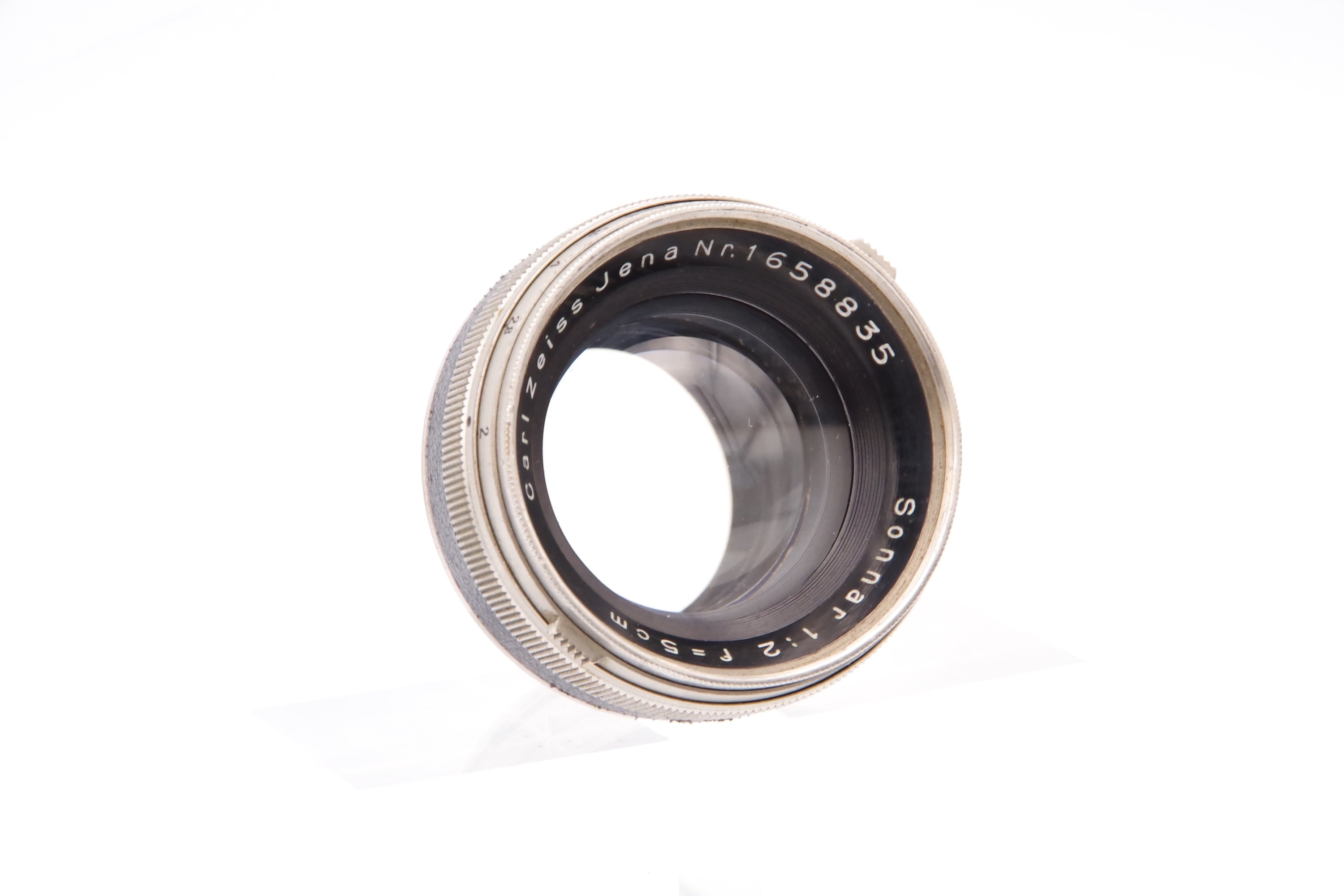 Carl Zeiss Jena Sonnar 5cm F2 Nickel Black 旧コンタックスマウント