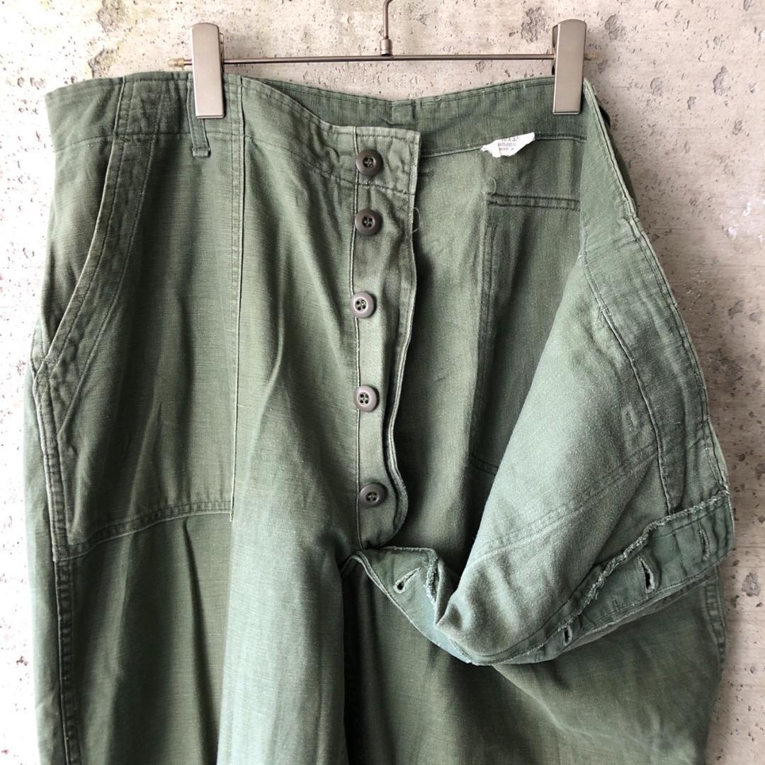 GE62 US ARMY 本物 アメリカ軍 70s ベイカーパンツ OG107 | ビンテージ