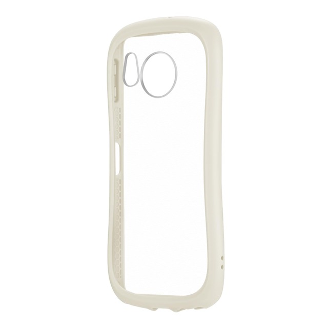 ルプラス(Leplus) AQUOS sense8 SH-54D/SHG11 耐衝撃ハイブリッドケース 「ViAMO fly」 TPU PC 保護 シェルカバー 背面クリア ストラップ LN-23WQ1VMFWH