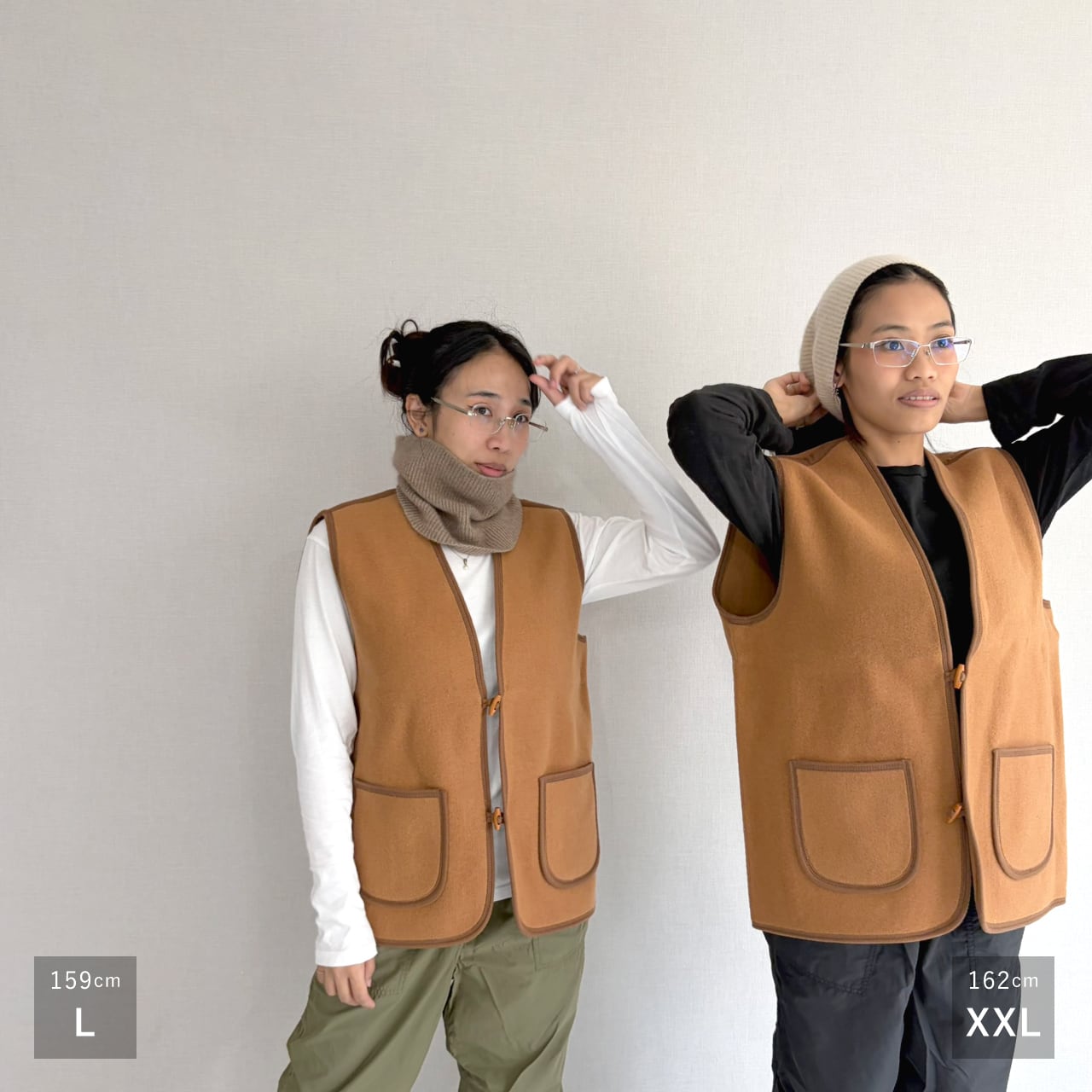 らくだのフェルトのベスト | 空飛ぶ羊 BASE webshop｜モンゴルの天然毛