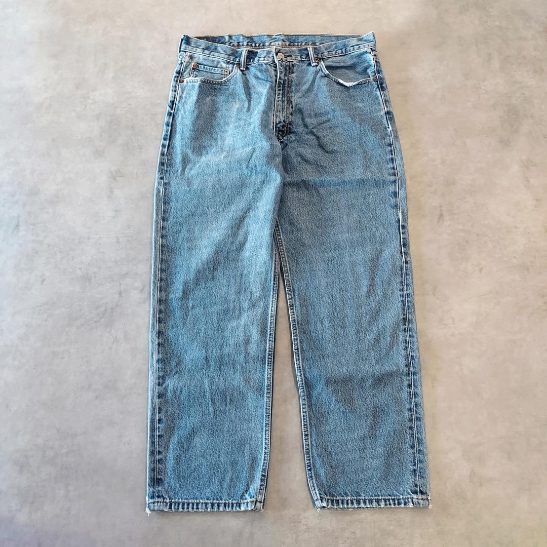 リーバイス550 Levis W36 ブルーデニム ヒゲ 00s 青 8177 リーバイス550 Levis W36 ブルーデニム 青 ボトム ヒゲ 14962 | fuufu