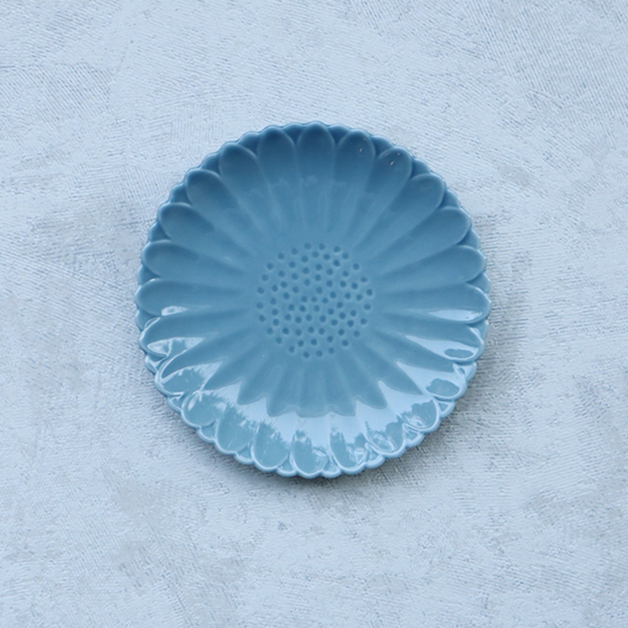 波佐見焼　マリーゴールドブルーグレー　プレートMS　8-091