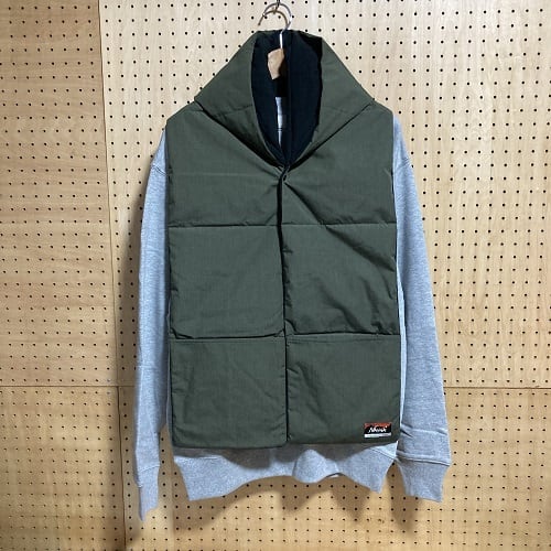 ナンガ×テンプラ ヒノック ダウン マフラー フリー カーキ #N0003083 送料無料 NANGA×TEMPRA HINOC DOWN MUFFLER(UNISEX) NANGA × tempra HINOC DOWN MUFFLER ナンガ×テンプラ マフラーや付け