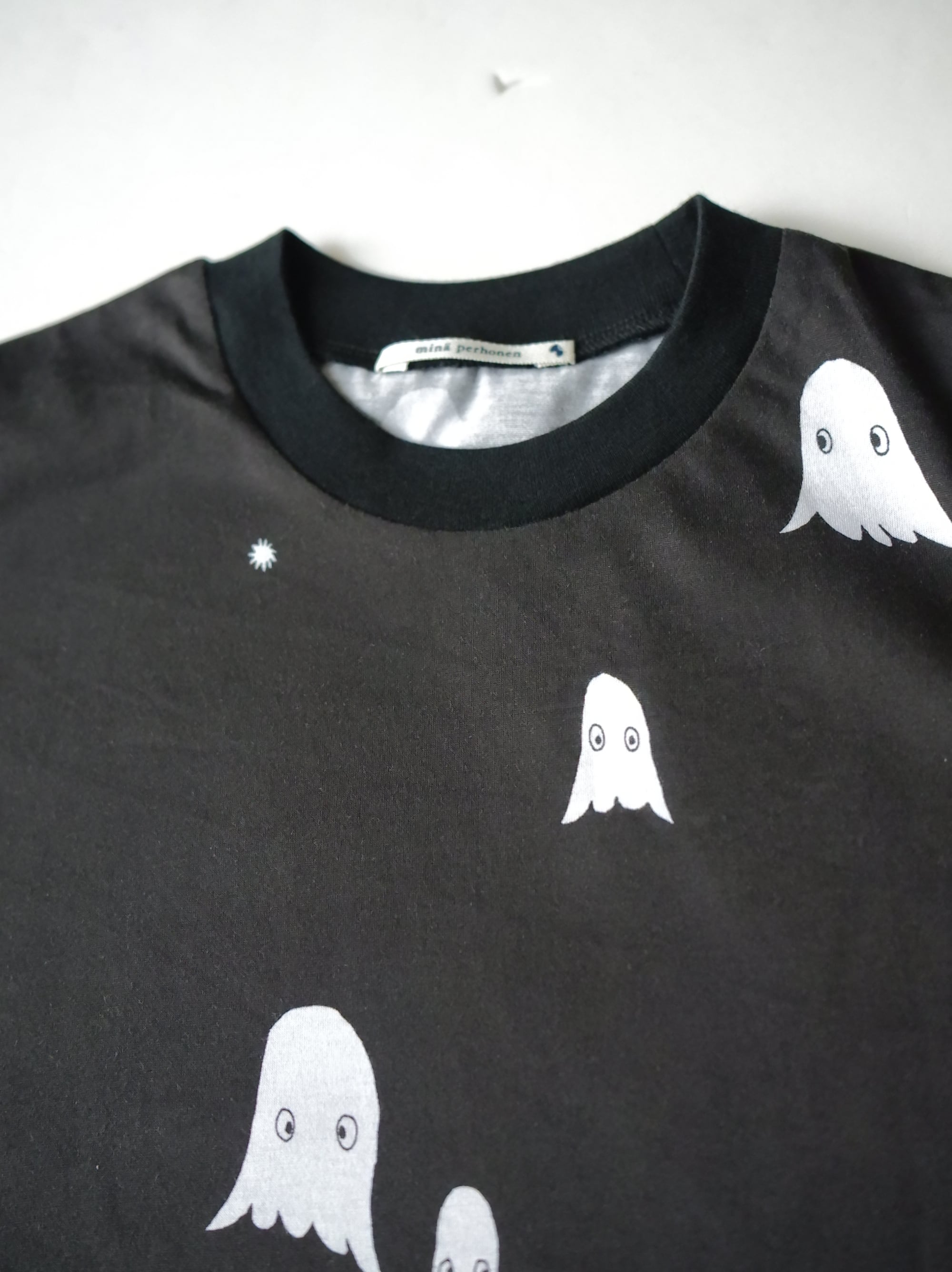 mina perhonen 26SS 】 troll “Tシャツ” / AES8536PB / black / 90