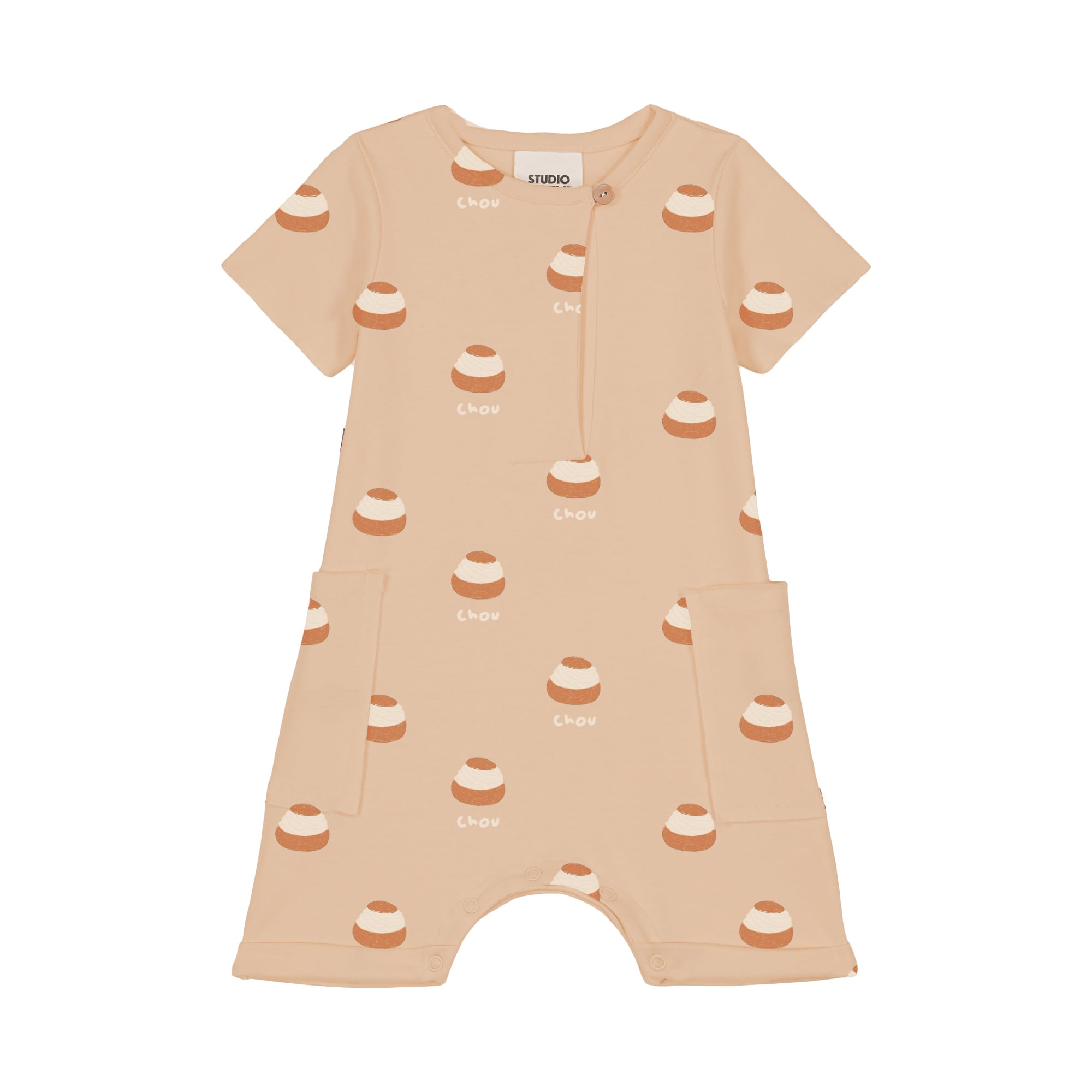 Studio Boheme Paris 26SS/JUMPSUIT AIMÉ - APPLEBLOSSOM / CHOU (12M-24M)